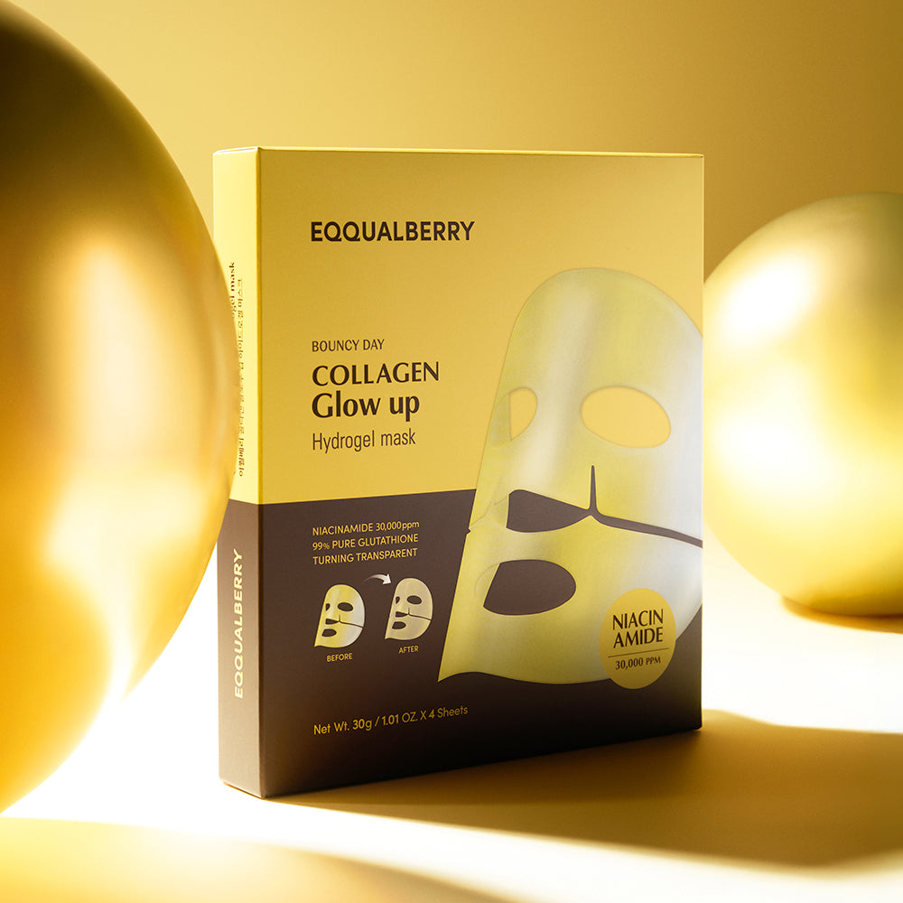 Eqqual Berry - Bouncy Day Collagen Glow Up Hydrogel Mask (Original)