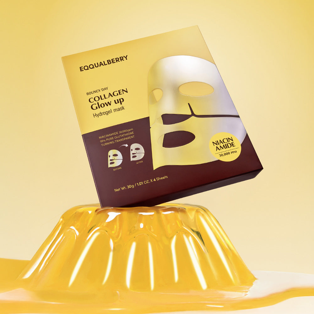Eqqual Berry - Bouncy Day Collagen Glow Up Hydrogel Mask (Original)