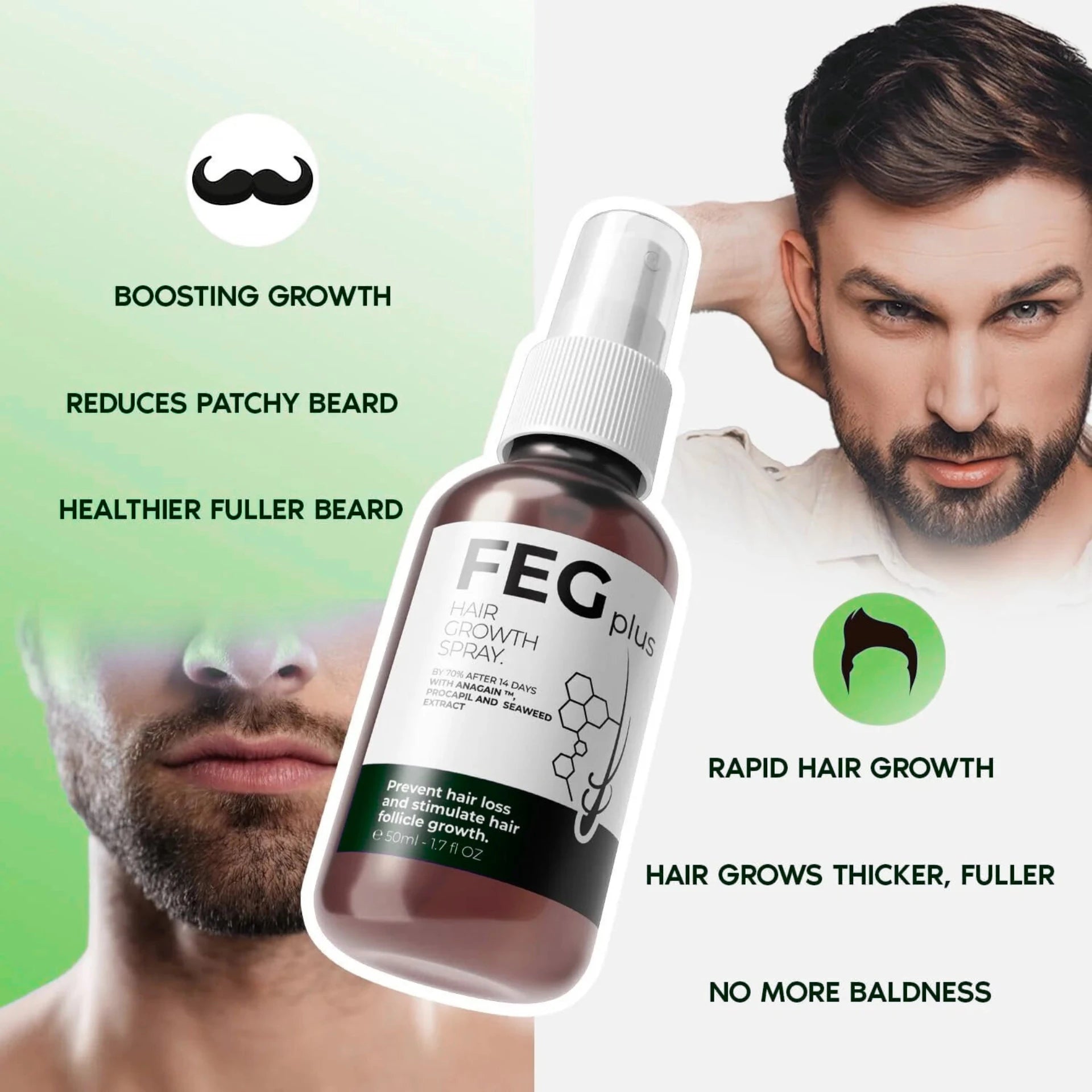 FEG Plus Hair Growth Spray (Original)