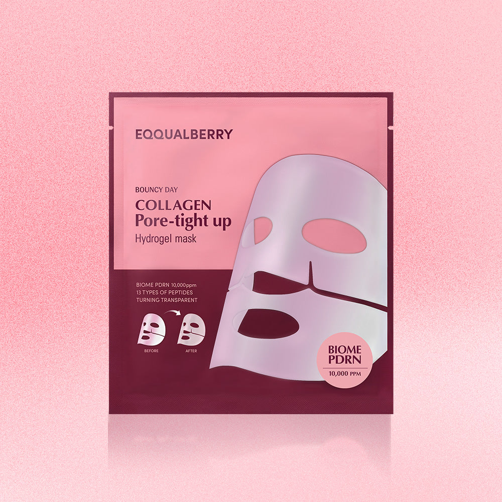 Eqqual Berry - Bouncy Day Collagen Glow Up Hydrogel Mask (Original)