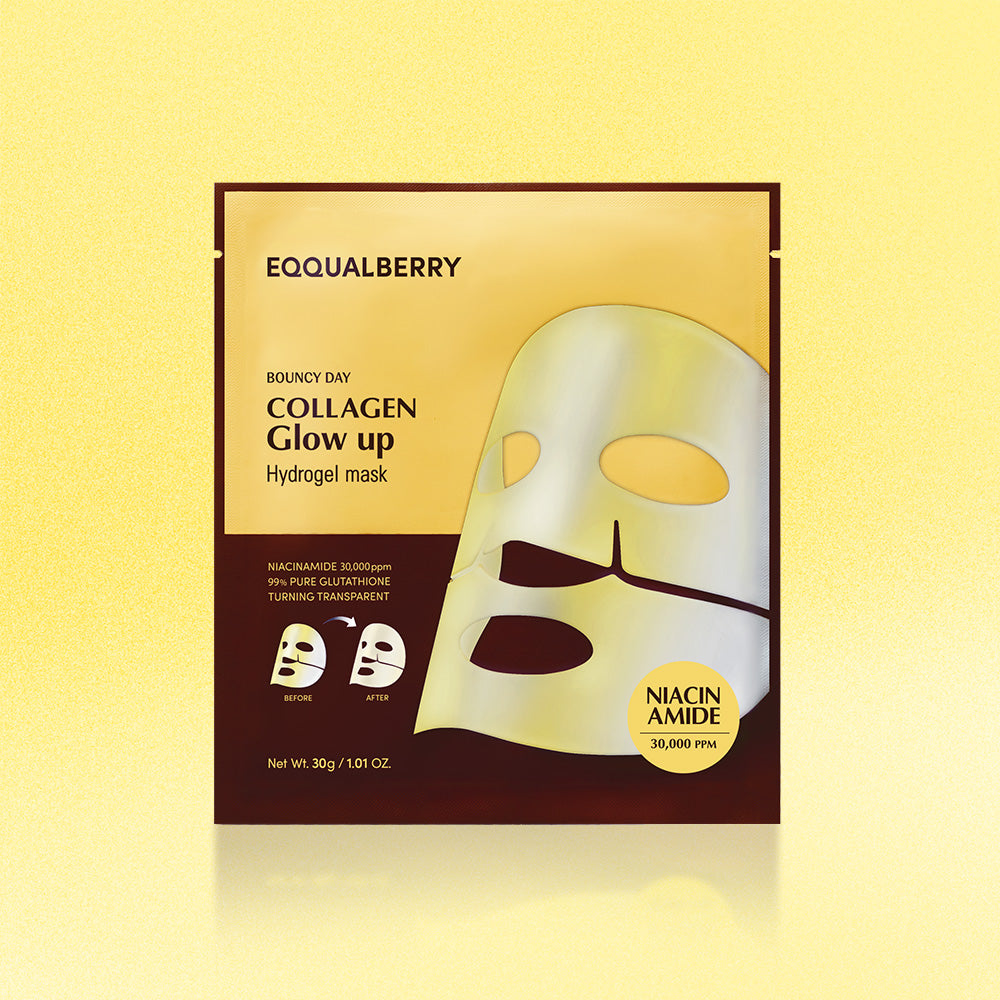 Eqqual Berry - Bouncy Day Collagen Glow Up Hydrogel Mask (Original)