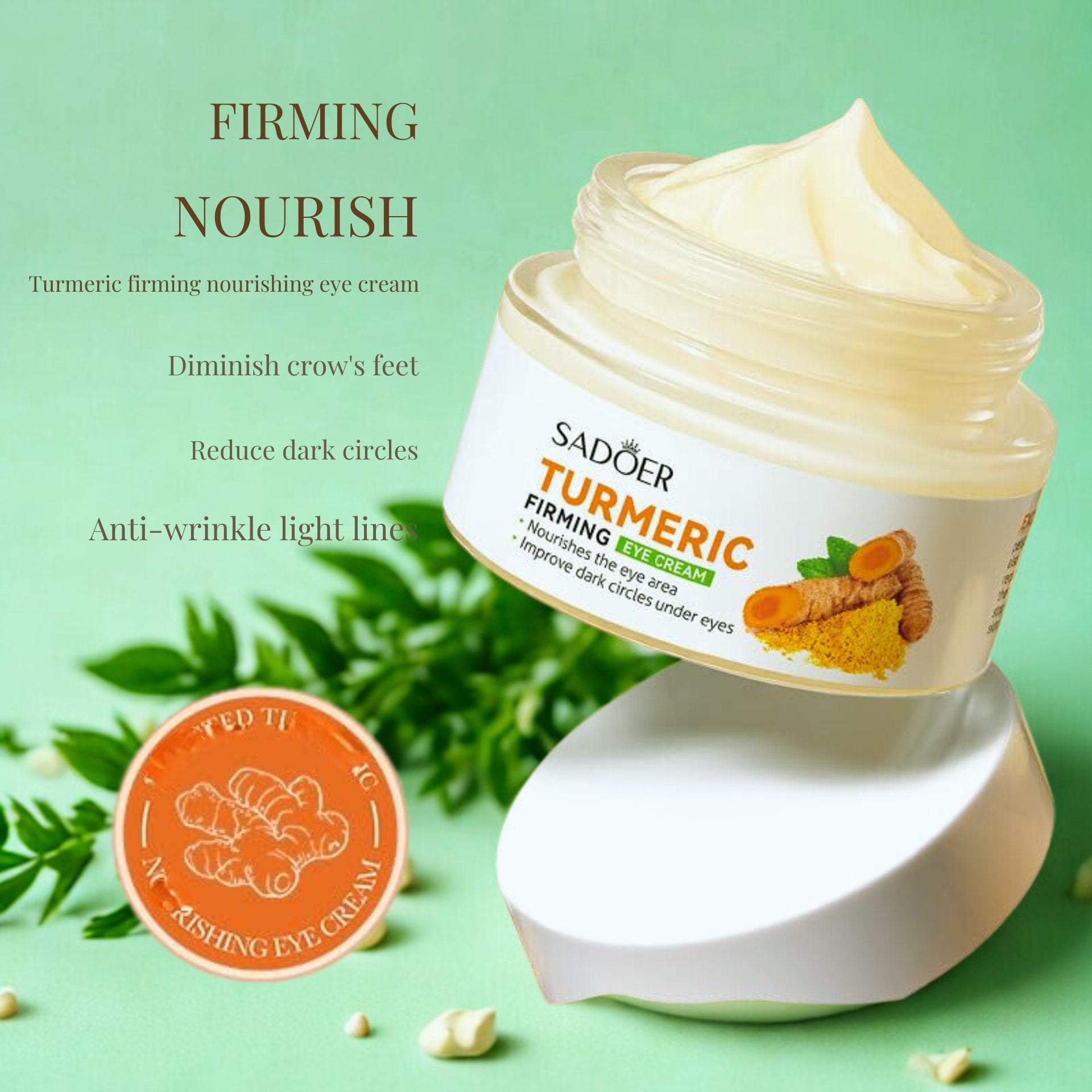 Sadoer - Tumeric Firming Nourishing Eye Cream (Original)